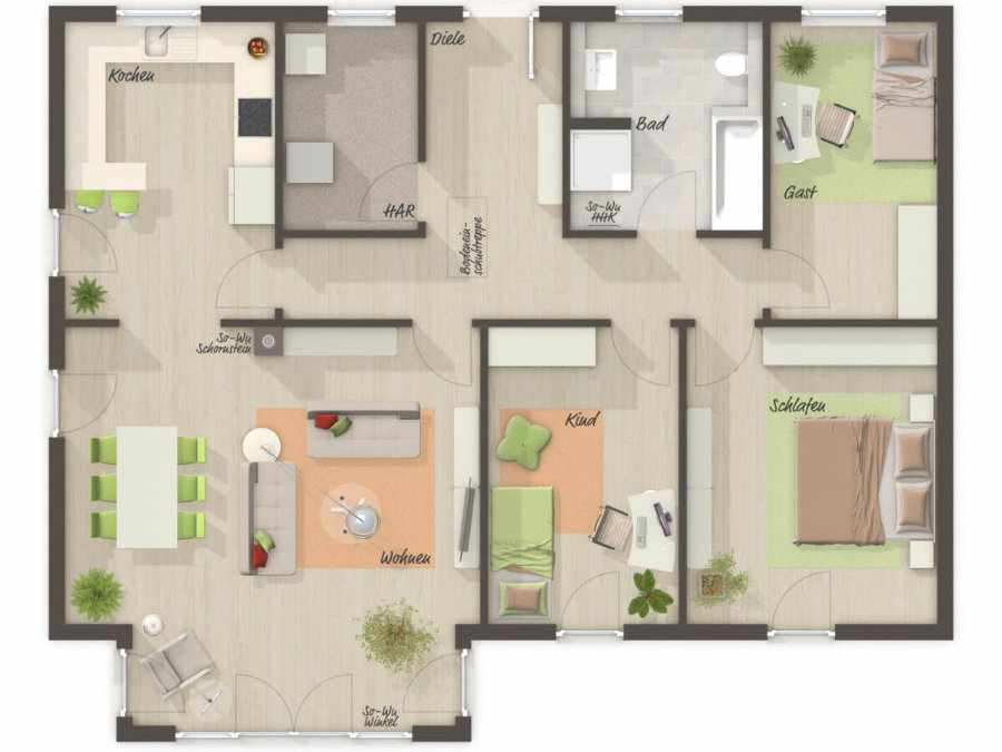 Dachwohnung mit alpinem Flair